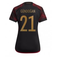Dámy Fotbalový dres Německo Ilkay Gundogan #21 MS 2022 Venkovní Krátký Rukáv